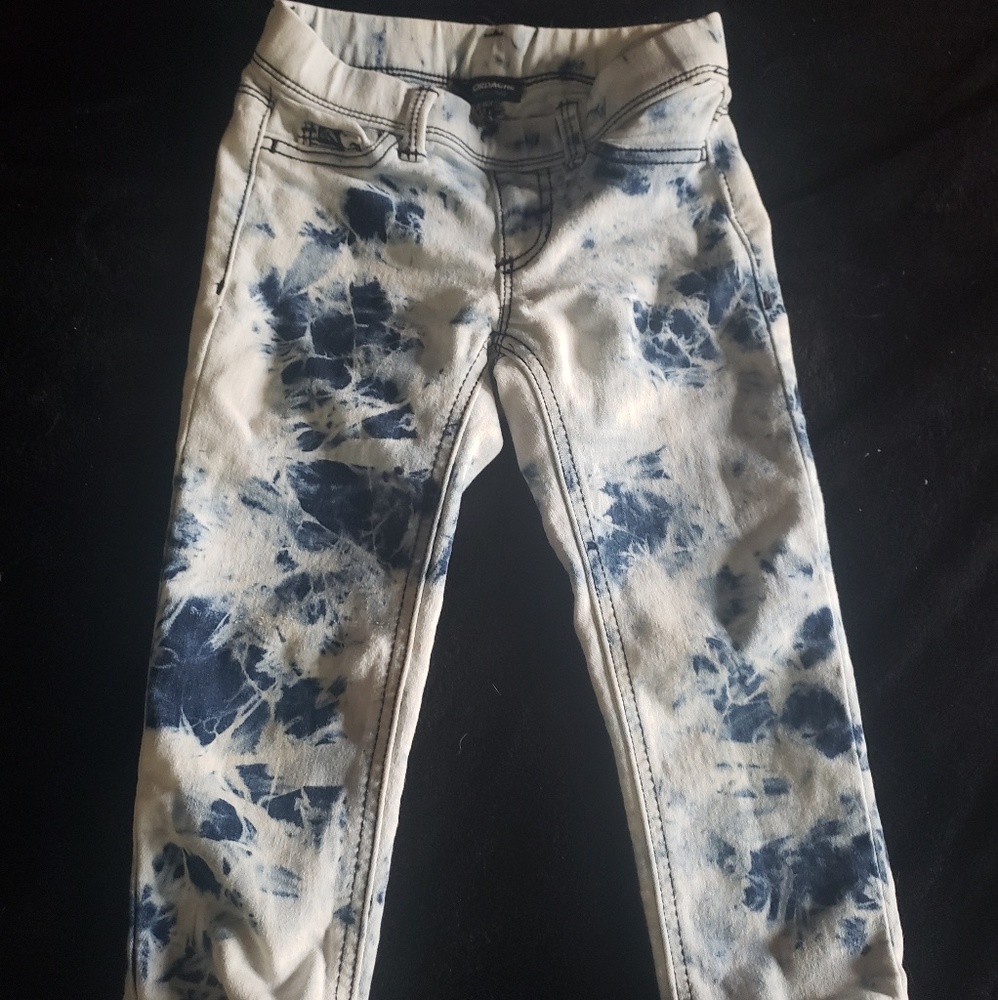 Jordache acid wash capris for little girl size 4-5